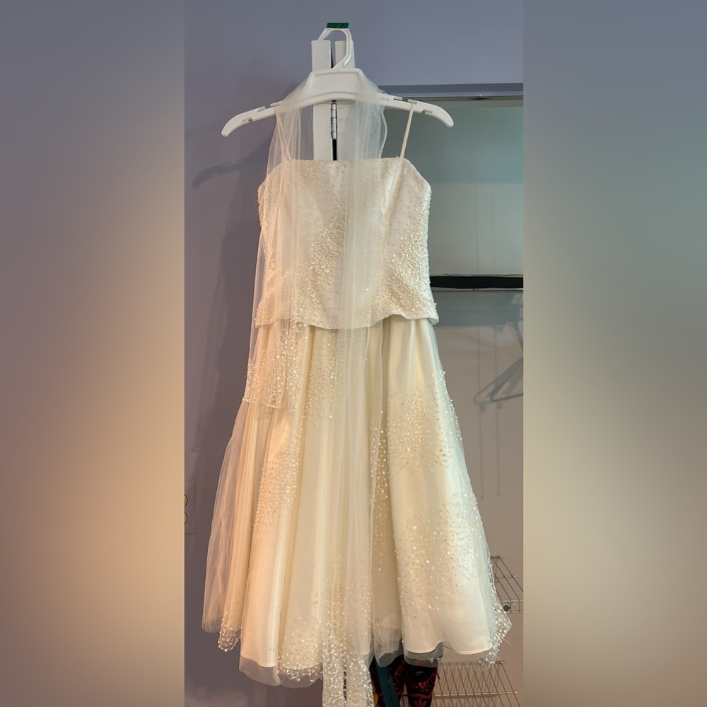 Beautiful White kids/junior dress